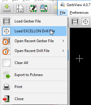 tagħbija fajl drill eċċellon load excellon drill file